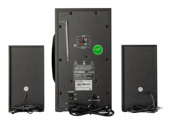 Микросистема Hyundai H-HA280 черный 78Вт FM USB BT SD от магазина РЭССИ