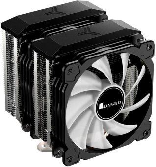 Устройство охлаждения(кулер) Jonsbo CR-2100 RGB черный 4-pin 18.1-29.5dB Al 230W 900gr Ret от магазина РЭССИ