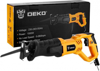 Сабельная пила Deko DKRS1000 1000Вт 2800ход/мин (063-4194) от магазина РЭССИ