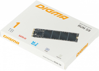Накопитель SSD Digma SATA III 1Tb DGSR1001TS93T Run S9 M.2 2280 от магазина РЭССИ
