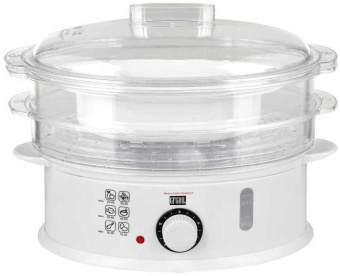 Пароварка GFGril GFS-5MPP 3ярус. 800Вт белый/белый от магазина РЭССИ