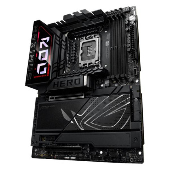 Материнская плата Asus ROG MAXIMUS Z890 HERO Soc-1851 Intel Z890 4xDDR5 ATX AC`97 8ch(7.1) 5Gigabit + 2.5Gigabit Ethernet RAID+HDMI от магазина РЭССИ