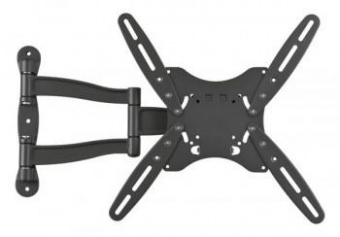 Кронштейн для телевизора Kromax TECHNO-5 серый 15"-55" макс.35кг настенный поворот и наклон от магазина РЭССИ