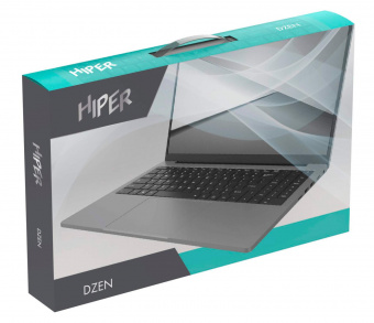 Ноутбук Hiper DZEN MTL1569 Core i5 1135G7 8Gb SSD256Gb Intel Iris Xe graphics 15.6" IPS FHD (1920x1080) Windows 10 Professional grey WiFi BT Cam 5700mAh (46XJGOSU) от магазина РЭССИ