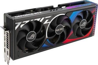 Видеокарта Asus PCI-E 4.0 ROG-STRIX-RTX4080S-16G-GAMING NVIDIA GeForce RTX 4080 Super 16Gb 256bit GDDR6X 2550/23000 HDMIx2 DPx3 HDCP Ret от магазина РЭССИ