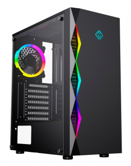 Корпус GMNG OGC-G110 черный без БП ATX 5x120mm 2xUSB2.0 1xUSB3.0 audio bott PSU от магазина РЭССИ