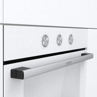Духовой шкаф Электрический Gorenje BO6725E02WG белый/нержавеющая сталь от магазина РЭССИ
