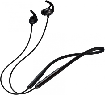 Гарнитура вкладыши Edifier W280NB 0.5м черный беспроводные bluetooth в ушной раковине от магазина РЭССИ
