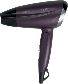Фен Scarlett SC-HD70IT13 1400Вт фиолетовый/черный от магазина РЭССИ