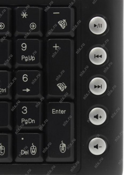 Клавиатура + мышь A4Tech V-Track 7200N клав:черный мышь:черный USB беспроводная Multimedia от магазина РЭССИ