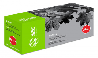 Картридж лазерный Cactus CS-EP27S EP-27 черный (2500стр.) для Canon LBP3200/MF3220/3110/3200/5600 от магазина РЭССИ
