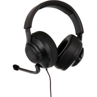 Наушники с микрофоном JBL Quantum 300 черный 1.2м мониторные USB оголовье (JBLQUANTUM300BLK) от магазина РЭССИ