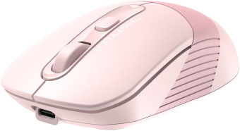 Мышь A4Tech Fstyler FB10CS розовый оптическая (2000dpi) silent беспроводная BT/Radio USB (4but) от магазина РЭССИ