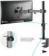 Картинка Кронштейн для мониторов Onkron D121E черный 10"-32" макс.8кг настольный поворот и наклон от магазина РЭССИ Кронштейн для мониторов Onkron D121E черный 10"-32" макс.8кг настольный поворот и наклон от магазина РЭССИ