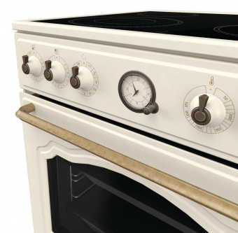 Плита Электрическая Gorenje GECS6B70CLI бежевый стеклокерамика (без крышки) от магазина РЭССИ