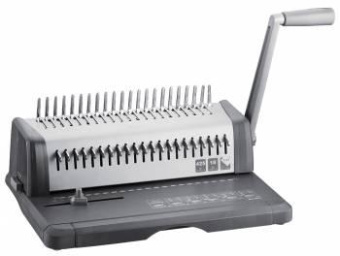 Переплетчик Deli Core E3873 A4/перф.18л.сшив/макс.425л./пластик.пруж. (10-16мм) от магазина РЭССИ