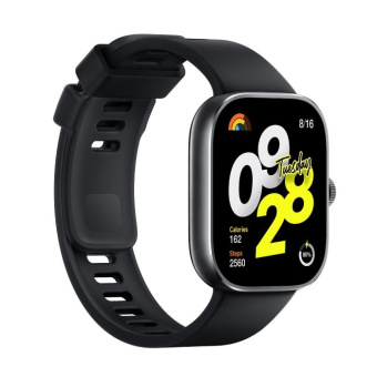 Смарт-часы Xiaomi Redmi Watch 4 1.97" AMOLED корп.черный рем.черный разм.брасл.:135-205мм (BHR7854GL) от магазина РЭССИ