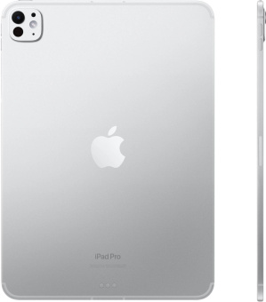 Планшет Apple iPad Pro 2024 A2837 M4 9C RAM8Gb ROM256Gb 11" OLED 2420x1668 LTE eSIM iOS серебристый 12Mpix 12Mpix BT GPS WiFi Touch 9hr от магазина РЭССИ