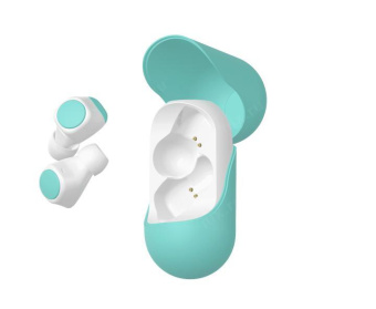 Гарнитура внутриканальные Geozon Wave мятный/белый беспроводные bluetooth в ушной раковине (G-S08MNT) от магазина РЭССИ