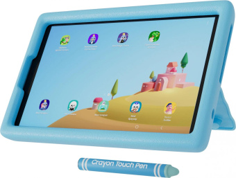 Планшет Samsung Galaxy Tab A9 Kids Edition G99 (2.2) 8C RAM4Gb ROM64Gb 8.7" LCD 1340x800 Android 13 серый 8Mpix 2Mpix BT WiFi microSD 1Tb 5100mAh 7hr от магазина РЭССИ