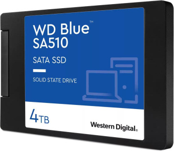 Накопитель SSD WD S SATA-III 4TB WDS400T3B0A Blue SA510 2.5" от магазина РЭССИ