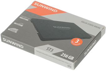 Накопитель SSD SunWind SATA III 256Gb SWSSD256GS2T ST3 2.5" от магазина РЭССИ