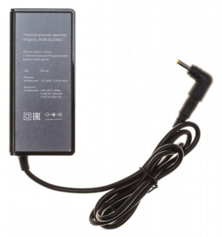 Блок питания Buro BUM-0220B65 автоматический 65W 18.5V-20V 11-connectors 3.25A 1xUSB 2.4A от бытовой электросети LED индикатор от магазина РЭССИ