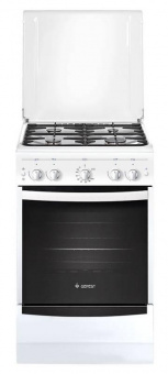 Плита Газовая Gefest ПГ 5100-02 0009 белый реш.чугун от магазина РЭССИ