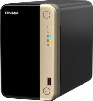 Сетевое хранилище NAS Qnap Original TS-264-8G 2-bay настольный Celeron N5095 от магазина РЭССИ