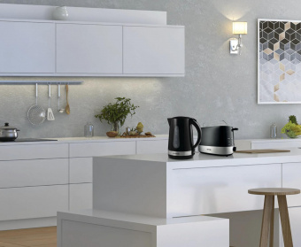 Чайник электрический Gorenje K17BK 1.7л. 2200Вт черный/серебристый (корпус: пластик) от магазина РЭССИ