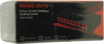 Коммутатор Mercusys MS108G 8G неуправляемый от магазина РЭССИ