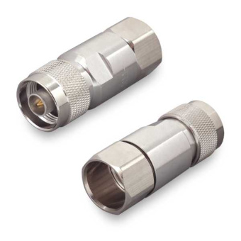 Разъем  N-M012V N(male) на 1/2" гофрированный кабель, сборный от магазина РЭССИ