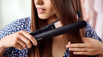 Выпрямитель Philips BHS378/00 черный/розовый (макс.темп.:230С) от магазина РЭССИ