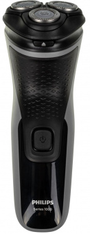 Бритва роторная Philips S1231/41 реж.эл.:3 питан.:элек.сеть/аккум. черный от магазина РЭССИ