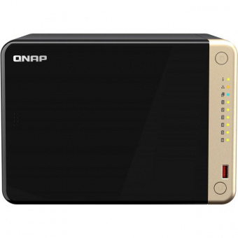 Сетевое хранилище NAS Qnap Original TS-664-4G 6-bay настольный Celeron N5095 от магазина РЭССИ