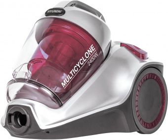 Пылесос Hyundai HYV-C4570 2400Вт серебристый/красный от магазина РЭССИ