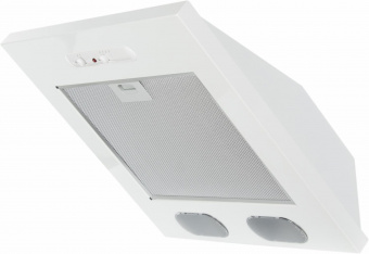 Вытяжка каминная Elikor Оптима 50П-400-П3Л белый управление: ползунковое (1 мотор) от магазина РЭССИ