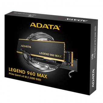 Накопитель SSD A-Data PCI-E 4.0 x4 2Tb ALEG-960M-2TCS Legend 960 Max M.2 2280 от магазина РЭССИ