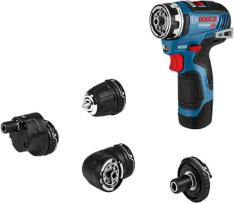 Дрель-шуруповерт Bosch GSR 12V-35 FC аккум. патрон:быстрозажимной (кейс в комплекте) (06019H3000) от магазина РЭССИ