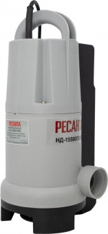 Насос дренажный Ресанта НД-15500П/35B 900Вт 15500л/час (77/2/4) от магазина РЭССИ