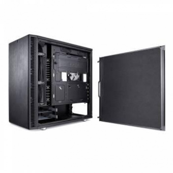 Корпус Fractal Design Define Mini C TG черный без БП mATX 5x120mm 4x140mm 2xUSB3.0 audio bott PSU от магазина РЭССИ
