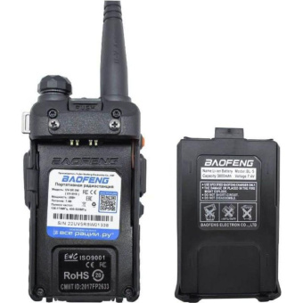 Аккумулятор Baofeng BL-5 для UV-5R 1800 mA 00028216 от магазина РЭССИ