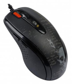 Мышь A4Tech V-Track F5 черный/рисунок оптическая (3000dpi) USB (6but) от магазина РЭССИ