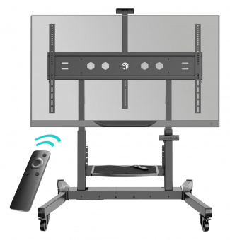 Стойка для телевизора Onkron TS1991 eLift черный 50"-100" макс.10кг напольный наклон от магазина РЭССИ