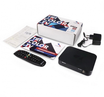 Комплект спутникового телевидения Триколор Ultra HD GS B622L/С592 черный от магазина РЭССИ