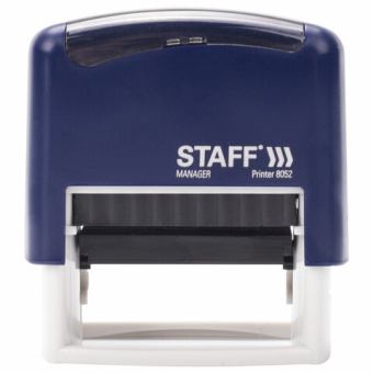 Самонаборный штамп STAFF Printer 8052 4-строчный оттиск 48х18 мм кассы в комплекте 237424 от магазина РЭССИ