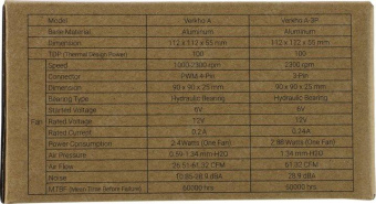 Устройство охлаждения(кулер) Aerocool Verkho A Soc-AM5/AM4 черный/синий 4-pin 11-29dB Al 100W 230gr Ret от магазина РЭССИ