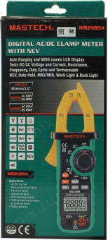 Токовые клещи MASTECH MS2109A 13-1309 от магазина РЭССИ
