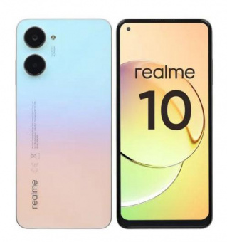 Смартфон Realme RMX3630 10 128Gb 8Gb белый моноблок 3G 4G 2Sim 6.4" 1080x2400 Android 12 50Mpix 802.11 a/b/g/n/ac NFC GPS GSM900/1800 GSM1900 TouchSc microSD от магазина РЭССИ