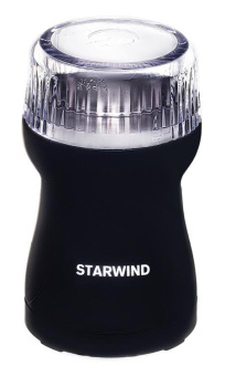 Кофемолка Starwind SGP4421 200Вт сист.помол.:ротац.нож вместим.:40гр черный от магазина РЭССИ